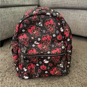 Vivzie Pop Helluva Boss Hazbin Hotel Demon Alastor Mini Backpack Halloween NEW!